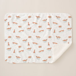 Manta Sherpa Winter Fox Baby