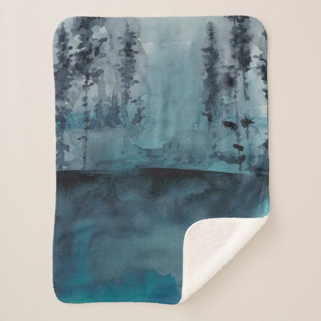 Manta Sherpa Winter Woods (Anverso)