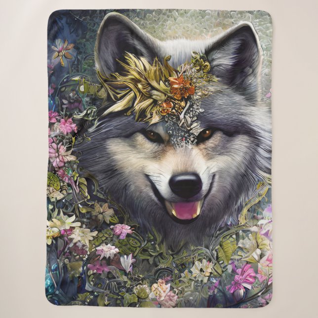 Manta Sherpa Wolf in the Woods (Anverso)