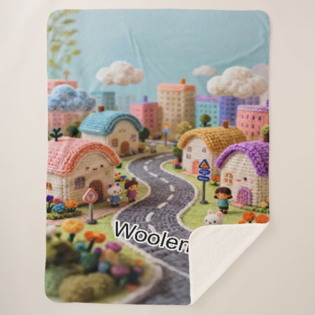 Manta Sherpa Woolen Village  (Anverso)