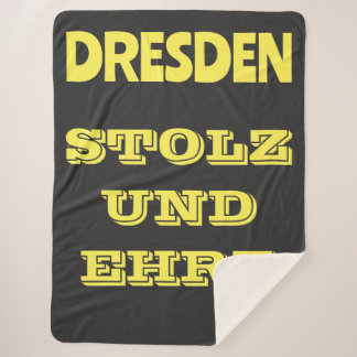 Manta Sherpa Wunderbares Design für alle Dresdner