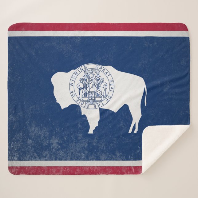 Manta Sherpa Wyoming (Anverso (horizontal))