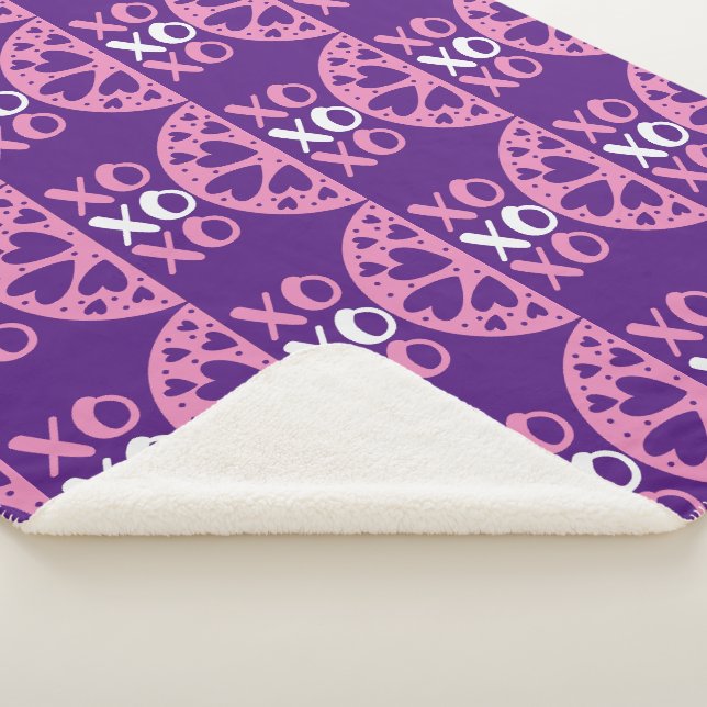 Manta Sherpa XOXO Valentine (3/4)