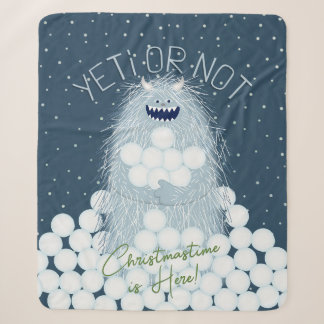 Manta Sherpa Yeti o No Es Hora de Navidad
