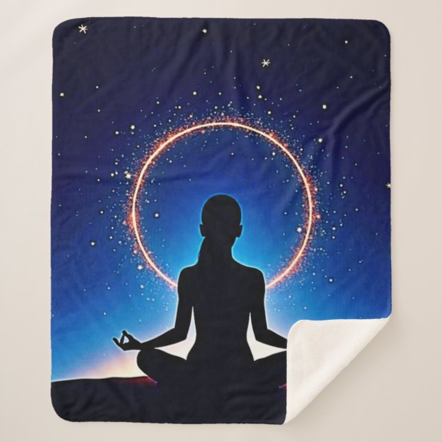 Manta Sherpa Zen Under Stars: Cosmic Meditation (Anverso)