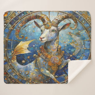 Manta Sherpa Zodiaco - Capricornio la Cabra de Mar