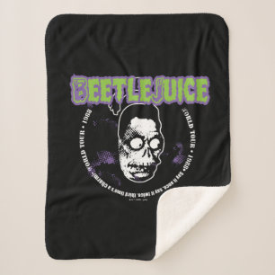 Manta Sherpa Zumo de remolacha Harry Hunter Shrunken Head