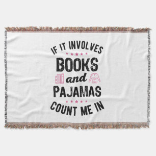 Manta Si involucra libros y libros de pijamas, mucho más