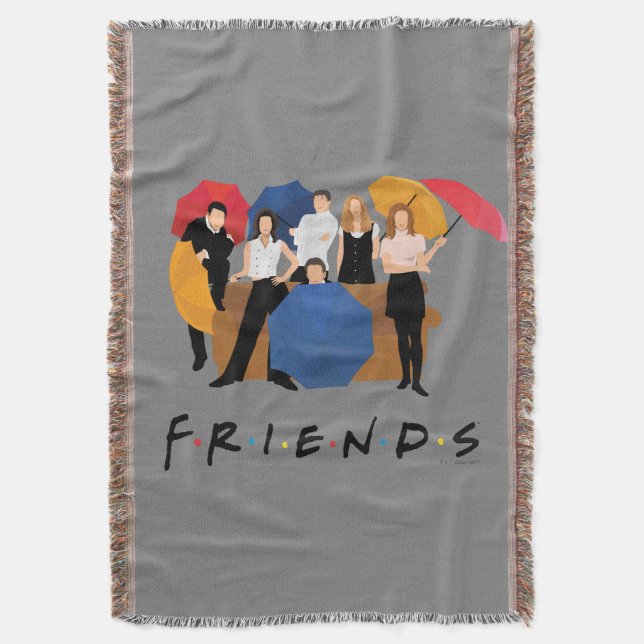 Manta Silueta de Personaje de FRIENDS™ (Frente vertical)