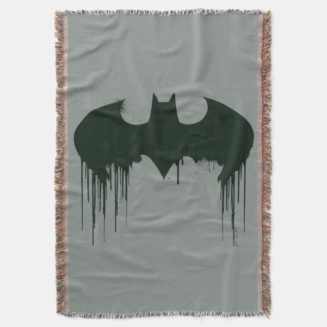 Manta Símbolo de Batman | Logo de Spraypaint (Frente vertical)