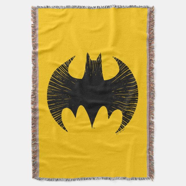 Manta Símbolo de Batman | Logotipo Streak (Frente vertical)