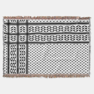 Manta Símbolo de Keffiyeh del patrón de resistencia de P
