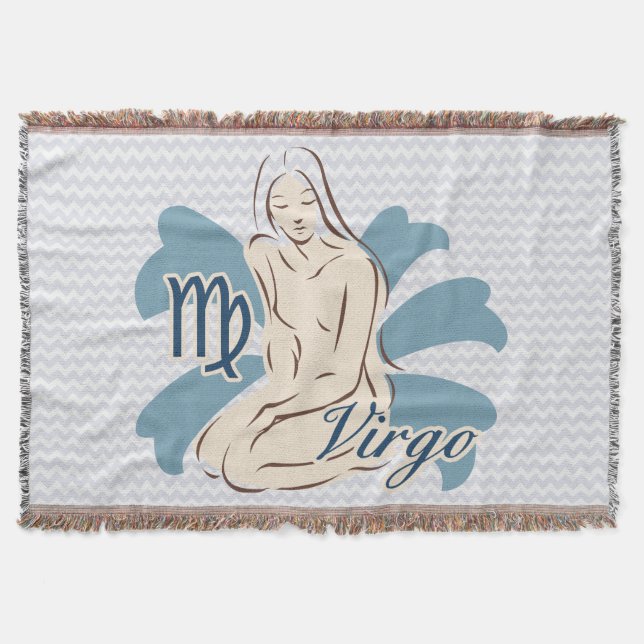 Manta Símbolo del virgo del Rótulo del zodiaco (Anverso)