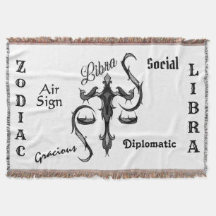 Manta Símbolo del Zodiaco Libra