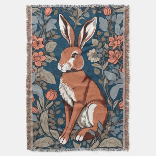 Manta Sitting Hare William Morris Inspiren Floral