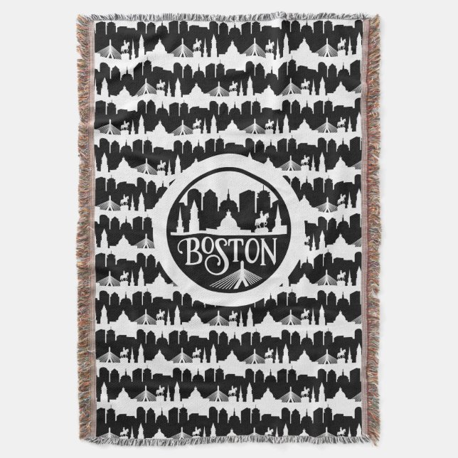 Manta Skyline de Boston (Frente vertical)