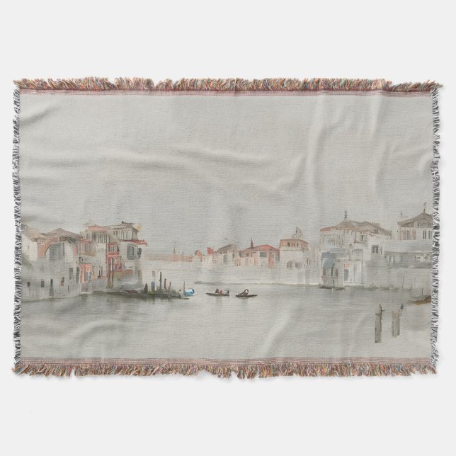 Manta Soft Neutral Venice Canal Sketch Art (Anverso)