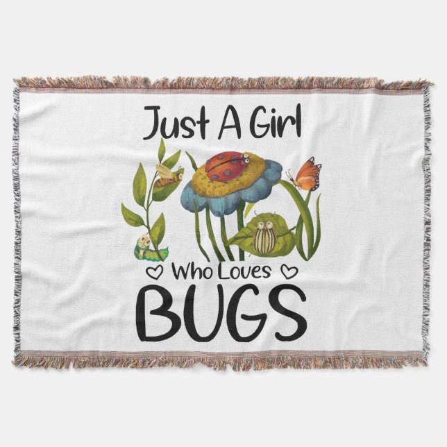 Manta Sólo un chica que ama los bugs (Anverso)