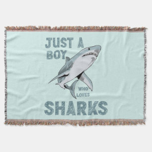Manta Solo un chico que ama a Shark Shark Lover