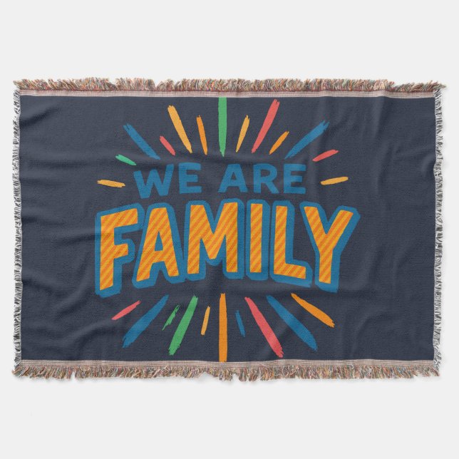 Manta Somos familia 1 (Anverso)