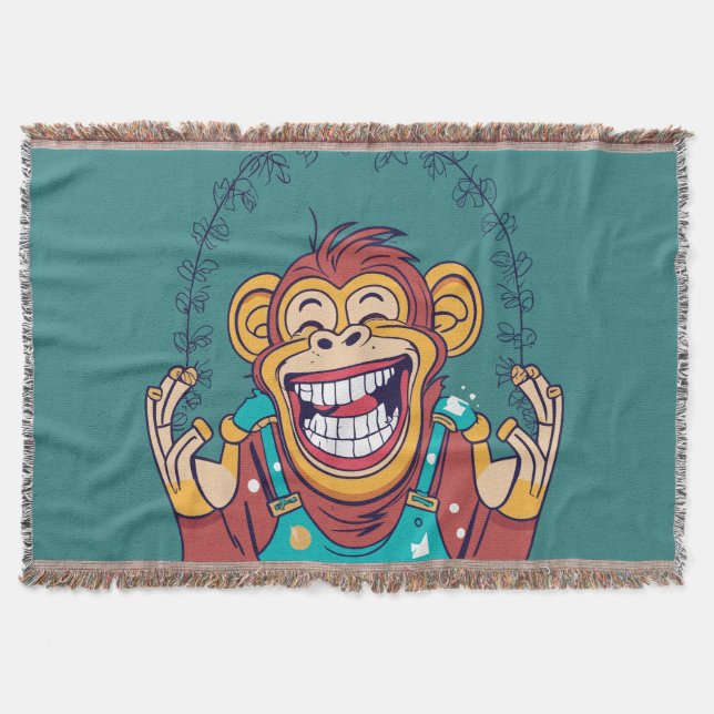 Manta Sonrisa en monos (Anverso)