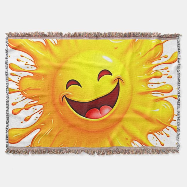 Manta Sonrisas de Sol: Explosión de Alegría (Anverso)
