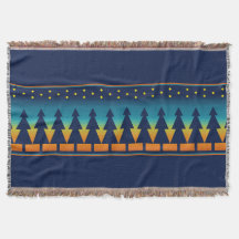 Souwest Sunset Pines Blue