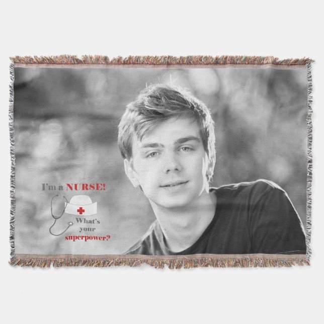 Manta Soy enfermera, ¿cuál es tu superpoder? (Anverso)