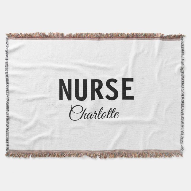 Manta Soy un experto médico de enfermería añada su nombr (Anverso)