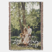 Sr. y Sra. Feliz Boda Personalizado Aniversario