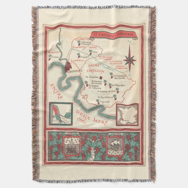 Manta  St. Emilion Bordeaux Wine  (Frente vertical)