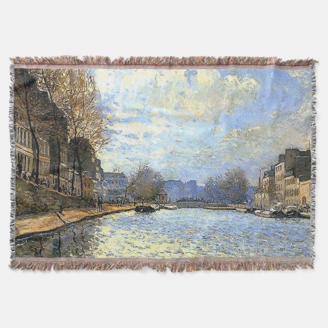 Manta St Martin Canal Alfred Sisley (Anverso)