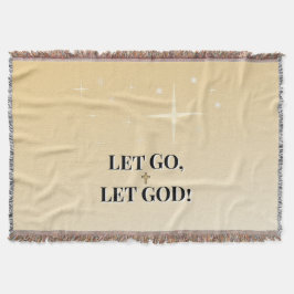 Manta Star-Washed Let Go Let God Cross Comfort