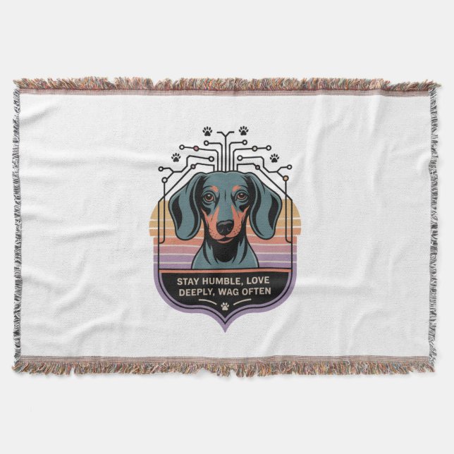 Manta Stay Humble, Love Deeply, Wag Often (Anverso)