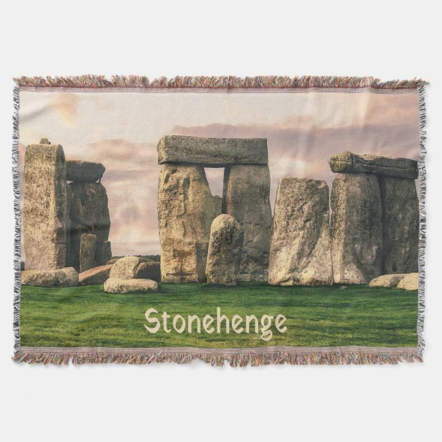 Manta Stonehenge Inglaterra Reino Unido (Anverso)