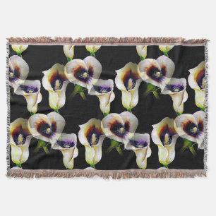 Manta Sublime acuarela Arum Calla Lilies
