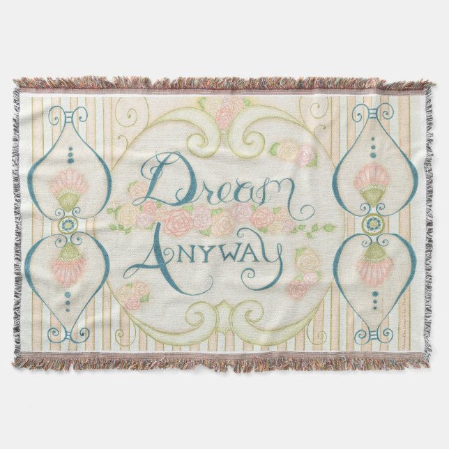 Manta Sueño de todos modos Throw Blanket (Anverso)