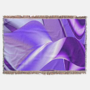 Manta Sueños de Arcoíris de Flor Morada