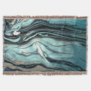 Manta Suminagashi, arte marbling japonés.