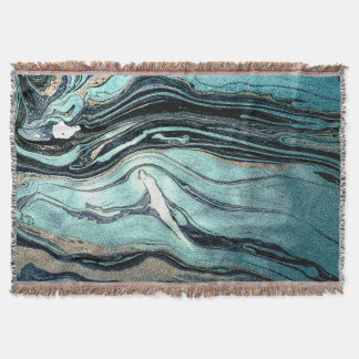 Manta Suminagashi, arte marbling japonés.