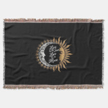 Sun & Moon Dreams Throw – Celestial Boho