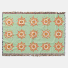 Manta Sunburst Boho Throw Blanket