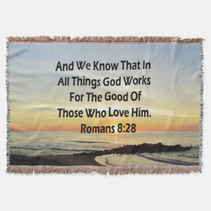 MANTA SUNRISE ROMANS 8:28 SCRIPTURE VERSE