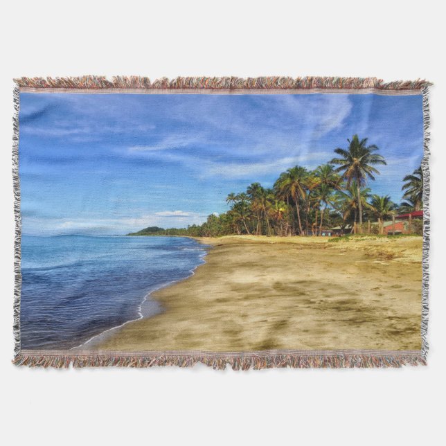 Manta Sunset Beach Throw Blanket 7 (Anverso)