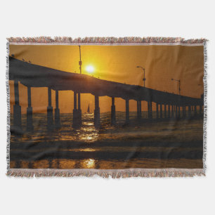 Manta Sunset Ocean Beach Pier - Beach Sunset
