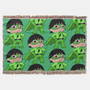 Manta Super Boy Héroe de Acción
