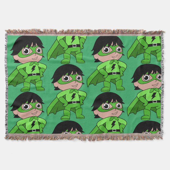 Manta Super Boy Héroe de Acción (Anverso)