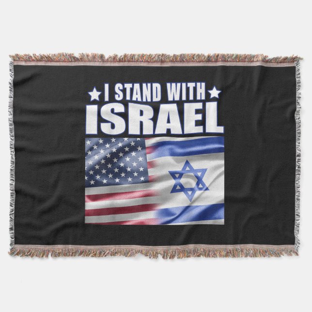 Manta Support Israel I Stand with Israel  (Anverso)