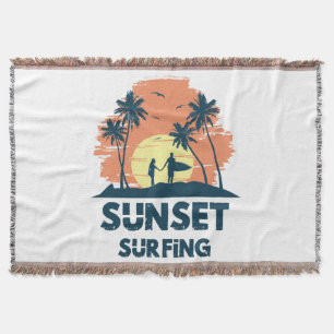 Manta Surfing - Surfing Sunset