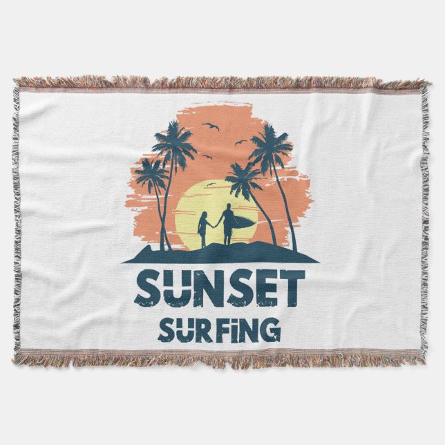 Manta Surfing - Surfing Sunset (Anverso)